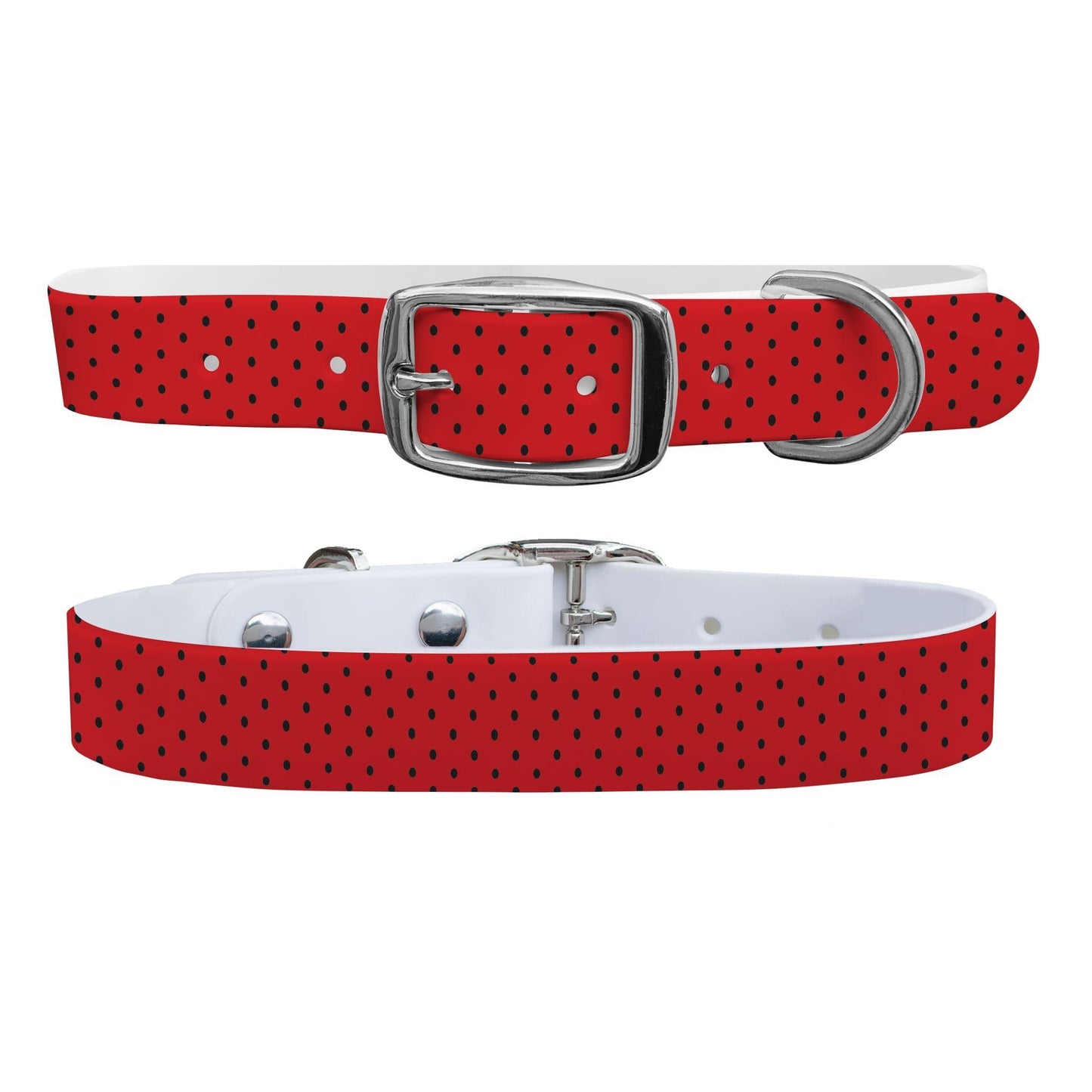 Georgia Team Spirit Polka Dot Dog Collar