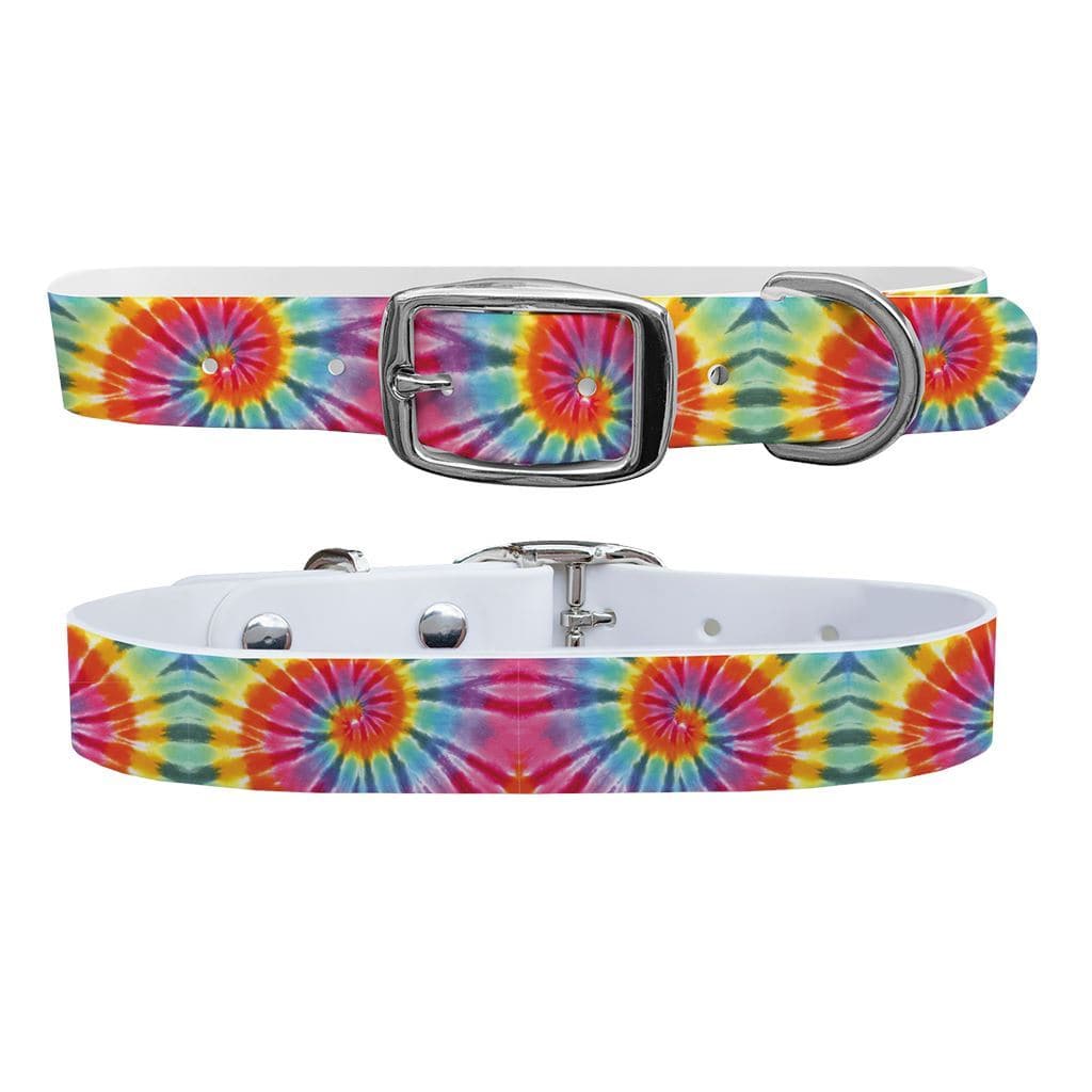 Tie Dye Swirl Dog Collar