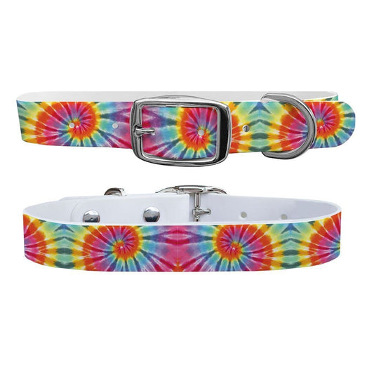 Tie Dye Swirl Dog Collar