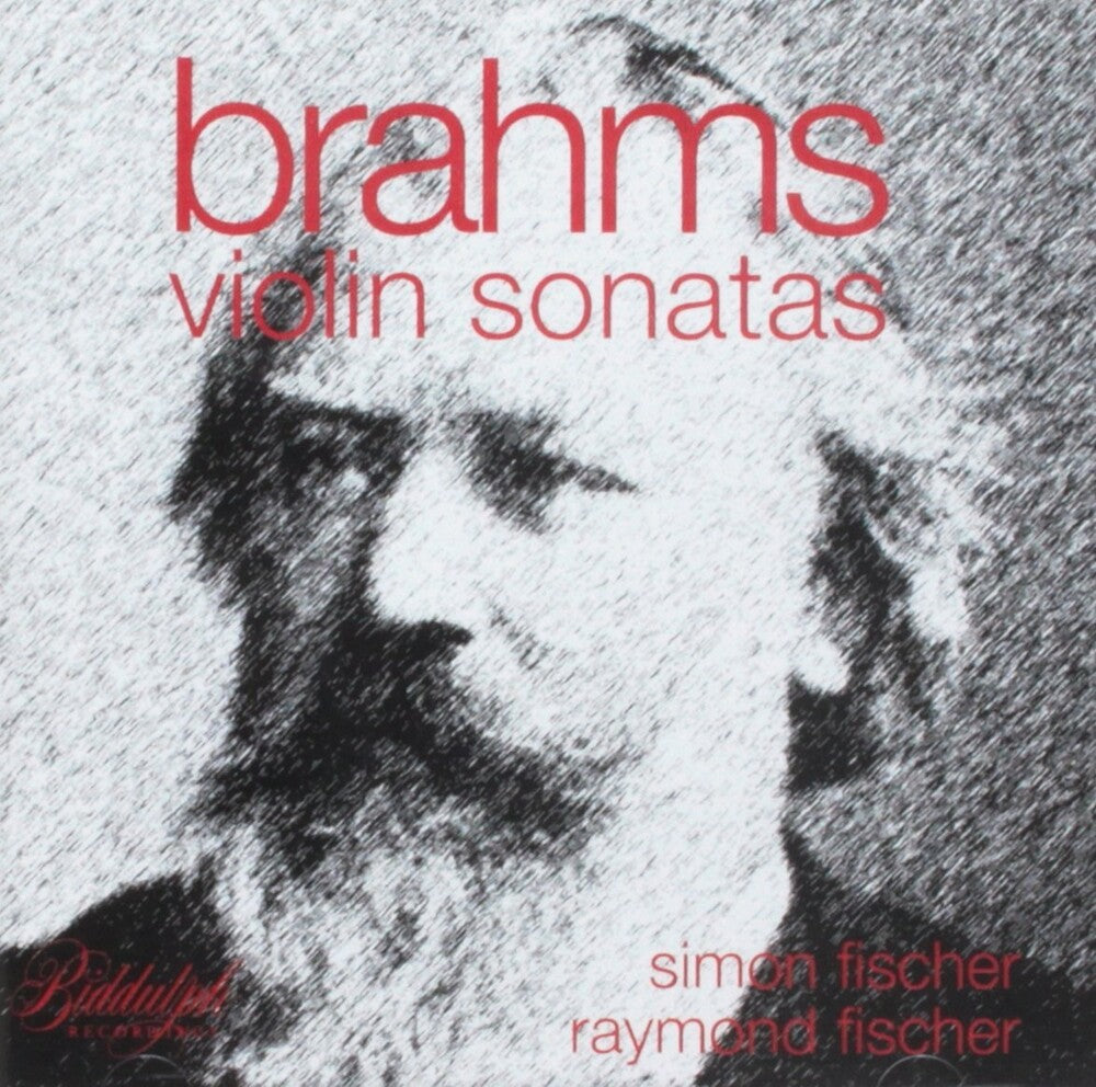 Simon Fischer - Brahms Violin Sonatas Music CD