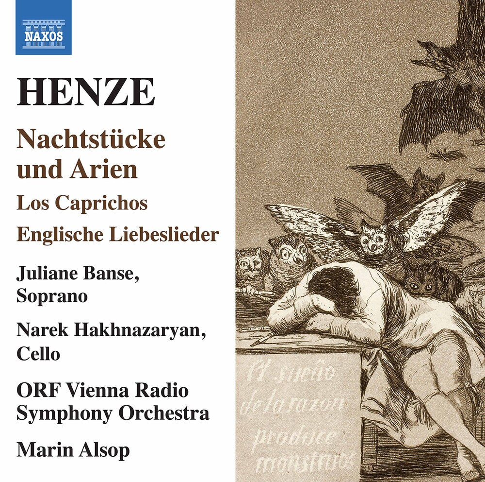 Henze / Banse / Orf Vienna Radio Symphony - Nachtstucke Und Arien [CD]