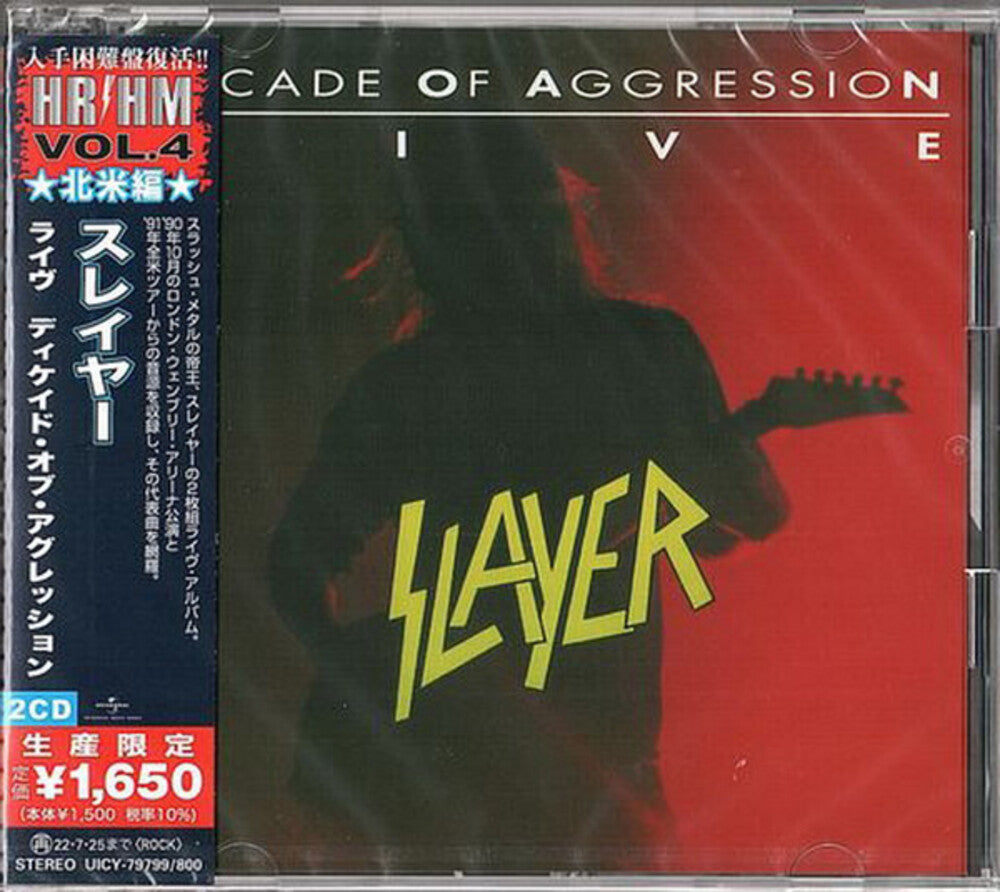 Slayer - Live: Decade Of Aggression [CD]