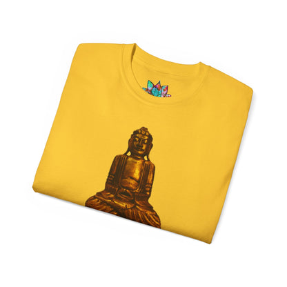 Fine Art Buddha Carving Print Unisex Ultra Cotton Tee