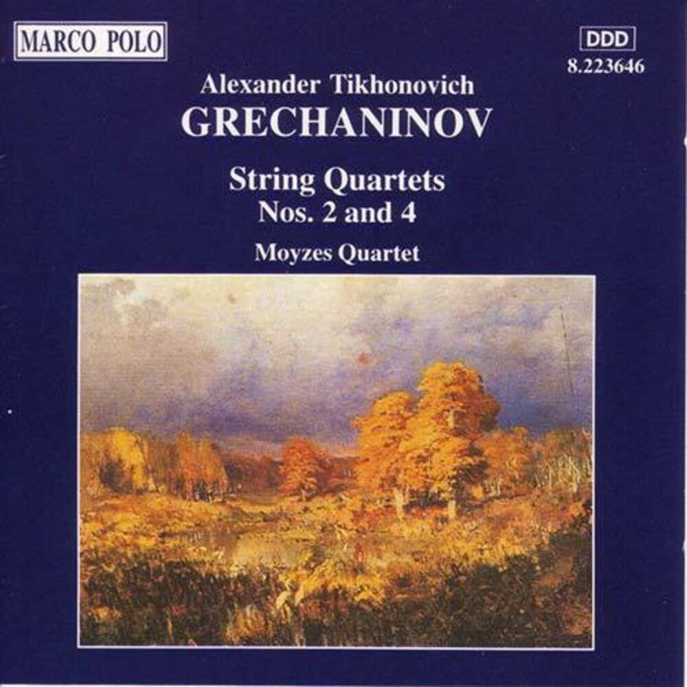 Grechaninov / Mayzes Quartet - String Quartets 2 & 4 [CD]