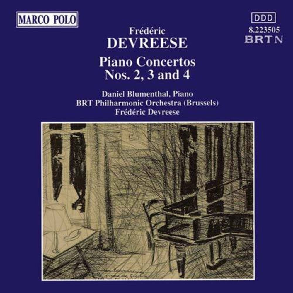Devreese / Blumenthal / Brt Philharmonic - Piano Concertos 2, 3 & 4 [CD]