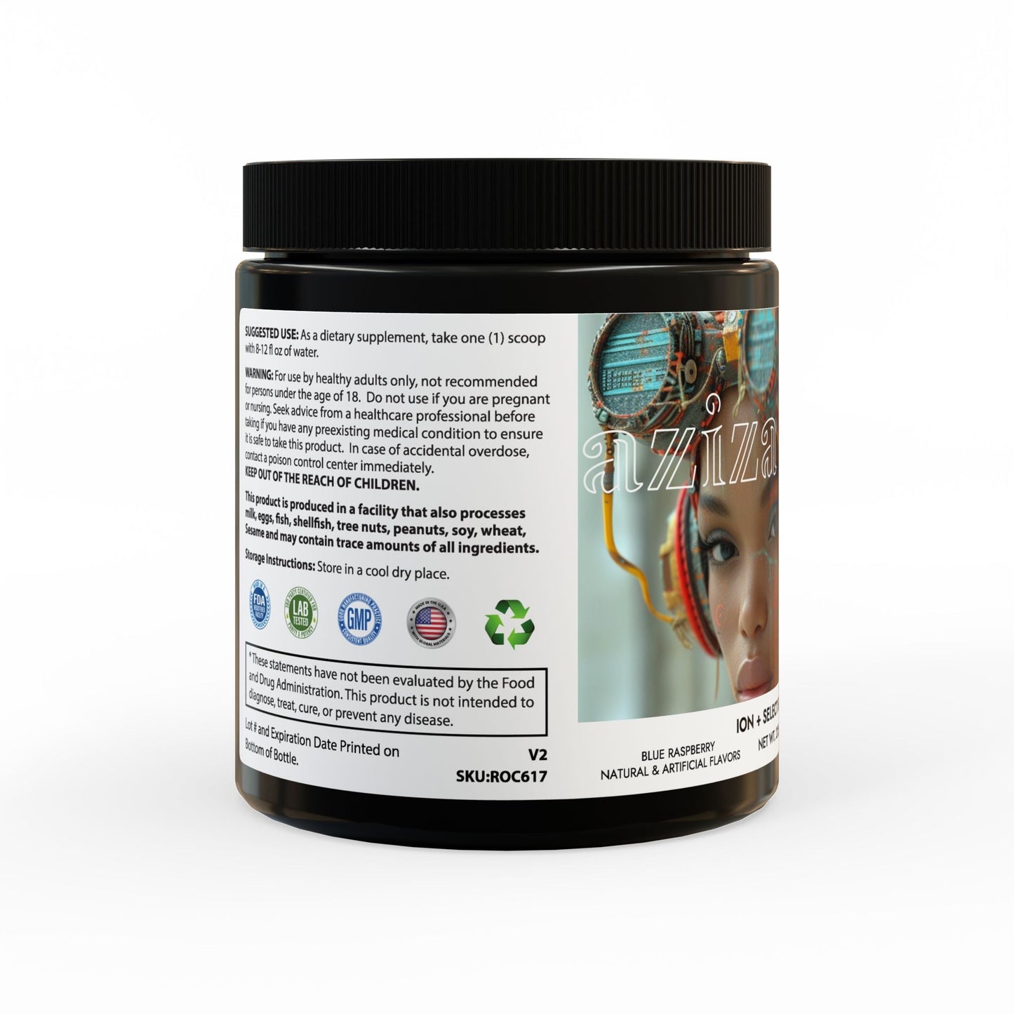 Aziza & Fae ION + Select Electrolyte Supplement (225g, 7.9oz)