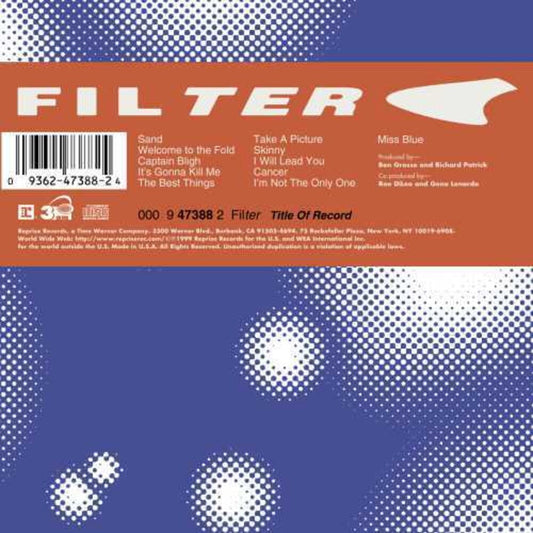 Filter - Title Of Record [LP] Vinyl Record