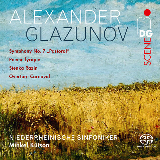 Glazunov / Niederrheinische Sinfoniker / Kutson - Symphony 7 Pastoral (Hybr) Music CD