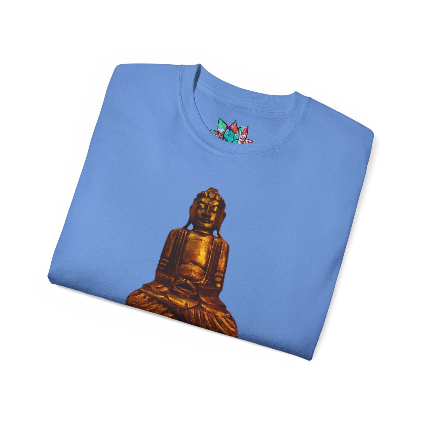 Fine Art Buddha Carving Print Unisex Ultra Cotton Tee