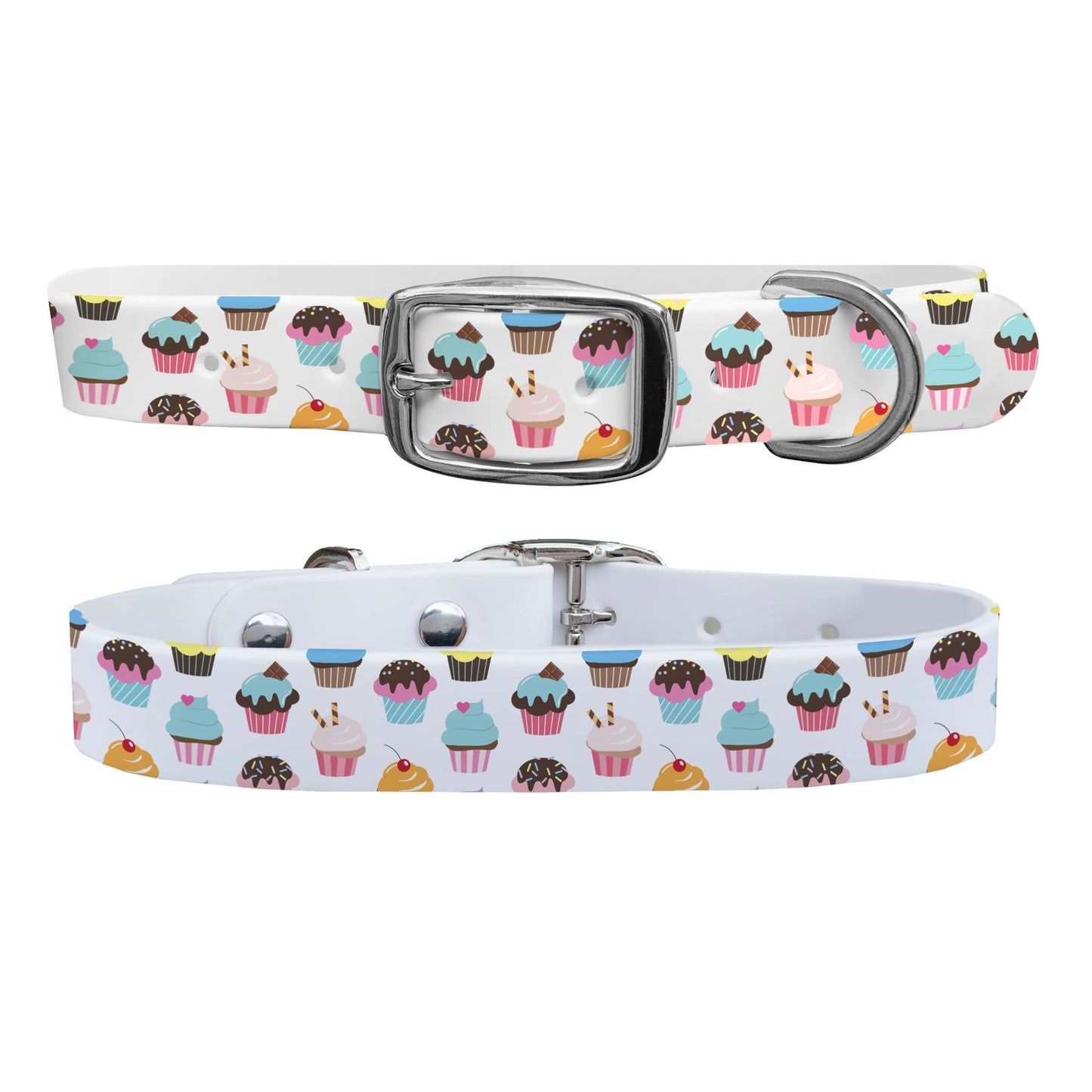 Cupcakes Dog Collar