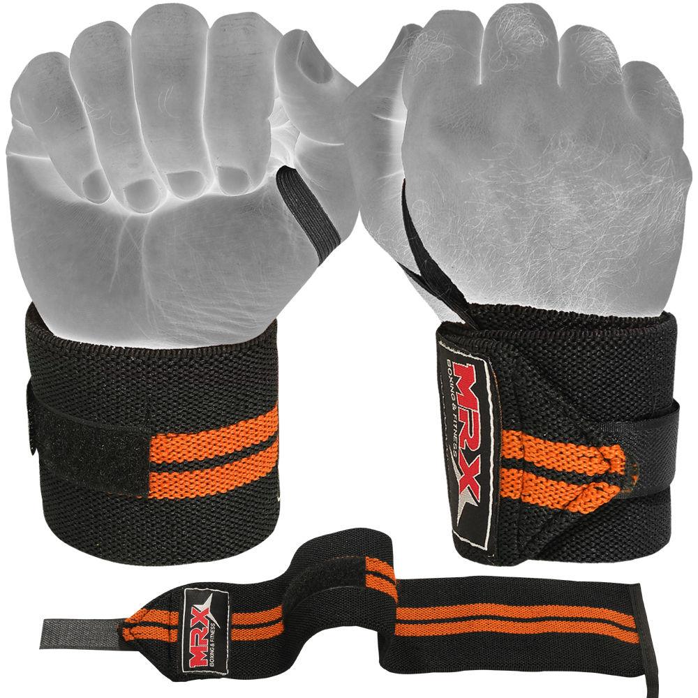 Mrx Weight Lifting Wrist Wraps Bodybuilding Gym Workout Training Unisex - Triathlete Store