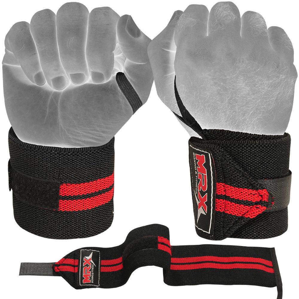 Mrx Weight Lifting Wrist Wraps Bodybuilding Gym Workout Training Unisex - Triathlete Store