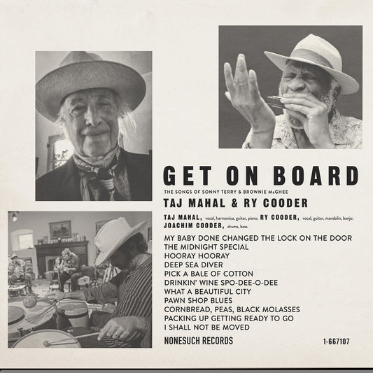 Taj Mahal & Ry Cooder - Get On Board [CD]