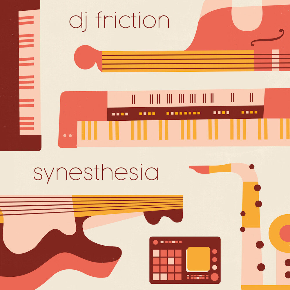 DJ Friction - Synesthesia [LP] Vinyl Record