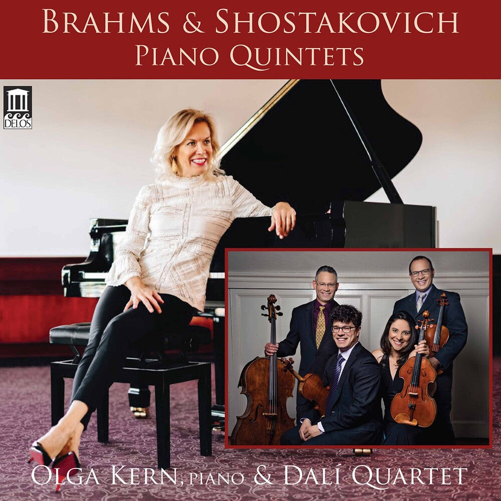Brahms / Kern / Dali Quartet - Piano Quintets Music CD
