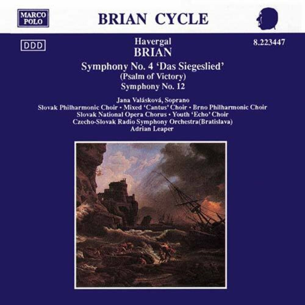 Brian / Leaper / Czecho-Slovak Rso - Symphony 4 / Das Siegeslied [CD]