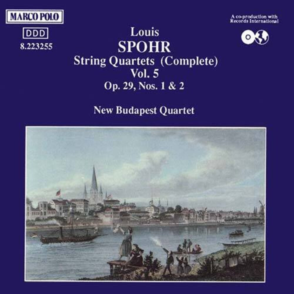 Spohr / New Budapest Quartet - Vol. 5-STR Quartets [CD]