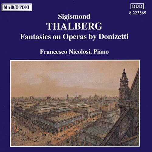 Thalberg / Nicolosi - Variations On Donizetti Operas - Music CD