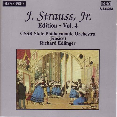Strauss / Edlinger / Cssr State Po - Complete Orchestral Works 4 - Music CD