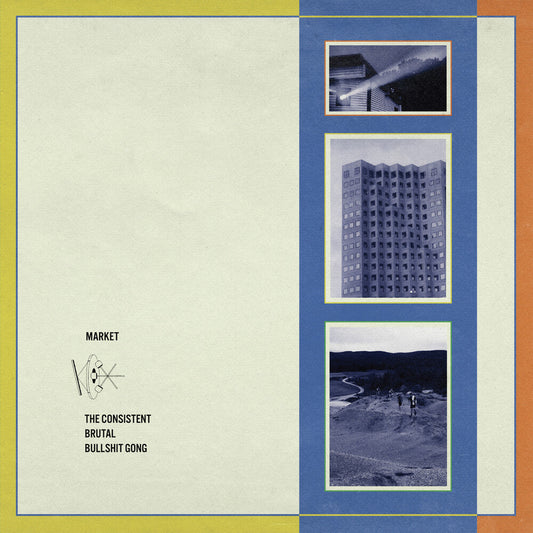 Market - The Consistent Brutal Bullshit Gong [Transparent Dark Blue LP] Vinyl Record