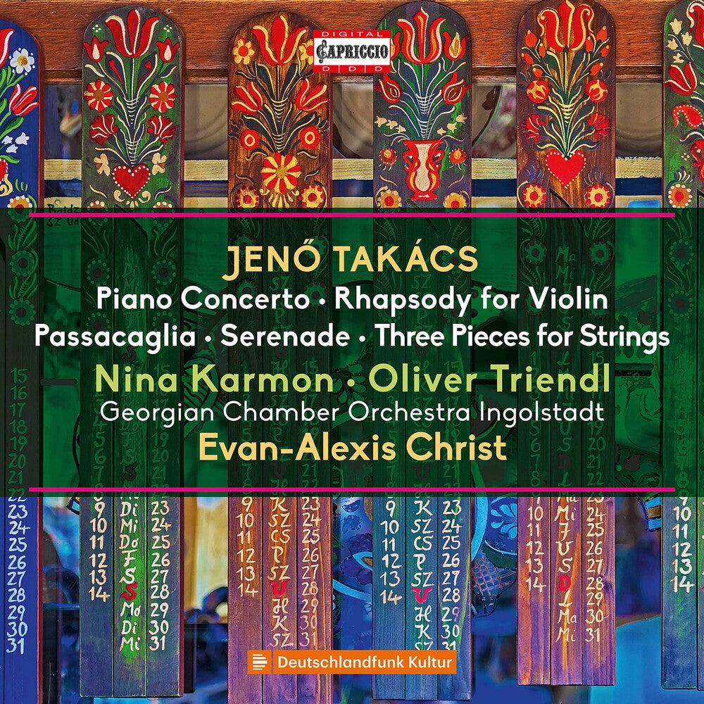 Takacs / Karmon / Christ - Piano Concerto / Rhapsody [CD]