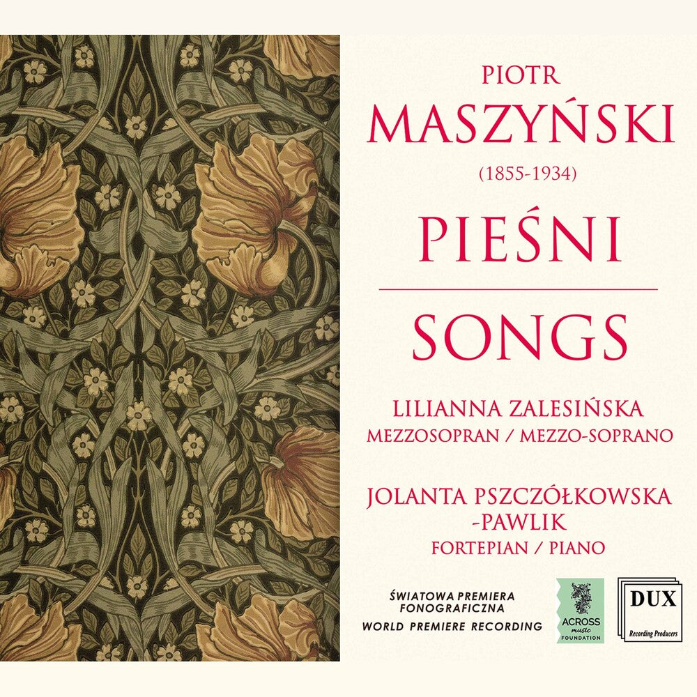 Maszynski / Zalesinska / Pszczolkowska-Pawlik - Songs Music CD