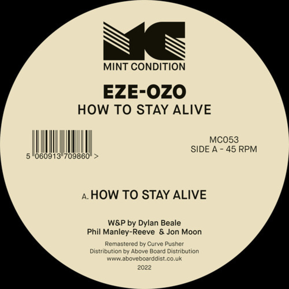 Eze-Ozo - How To Stay Alive [12" Vinyl]