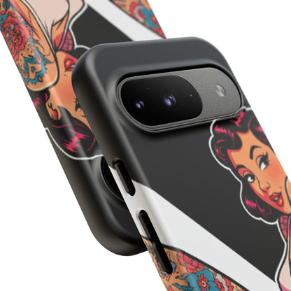 Vintage Tattoo Beauty Tough Phone Case