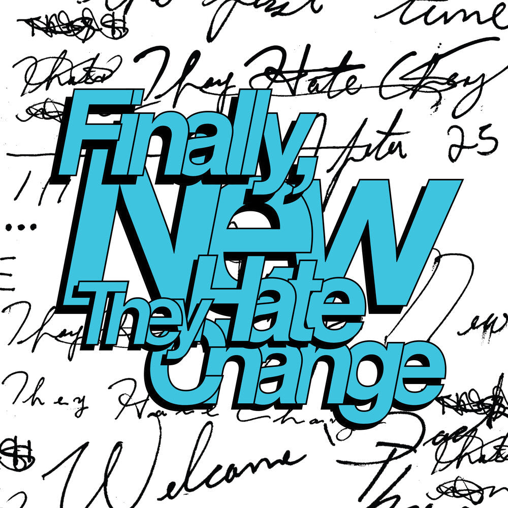 They Hate Change - Finally, New [LP] Vinyl Record