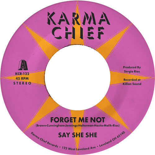 Say She She - Forget Me Not / Blow My Mind - Vinyl Record