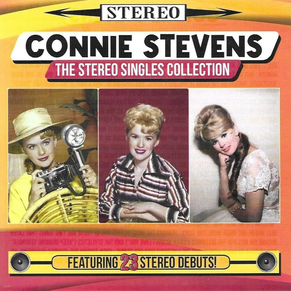 Connie Stevens - Stereo Singles Collection Music CD