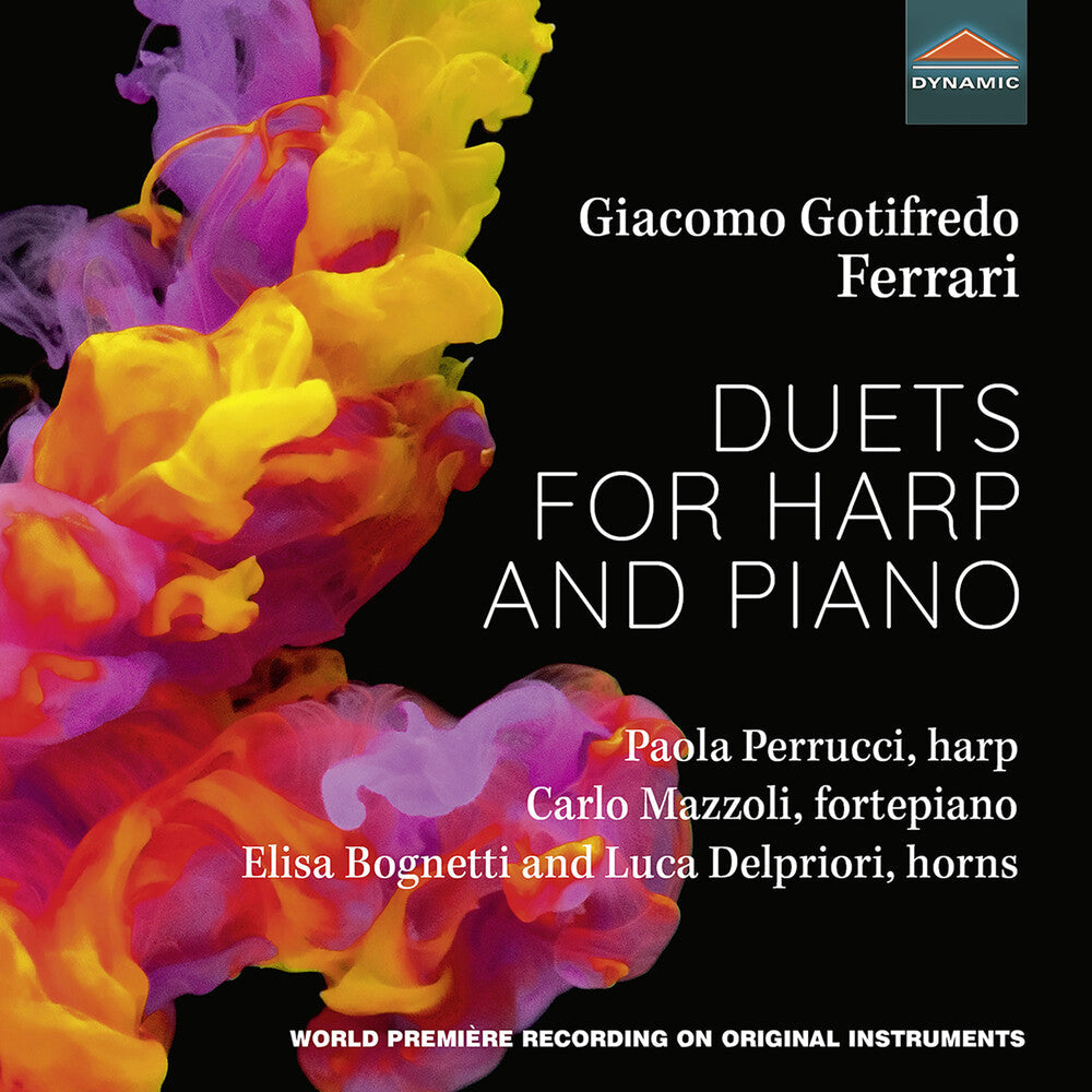 Ferrari / Perrucci / Delpriori - Duets For Harp & Piano Music CD