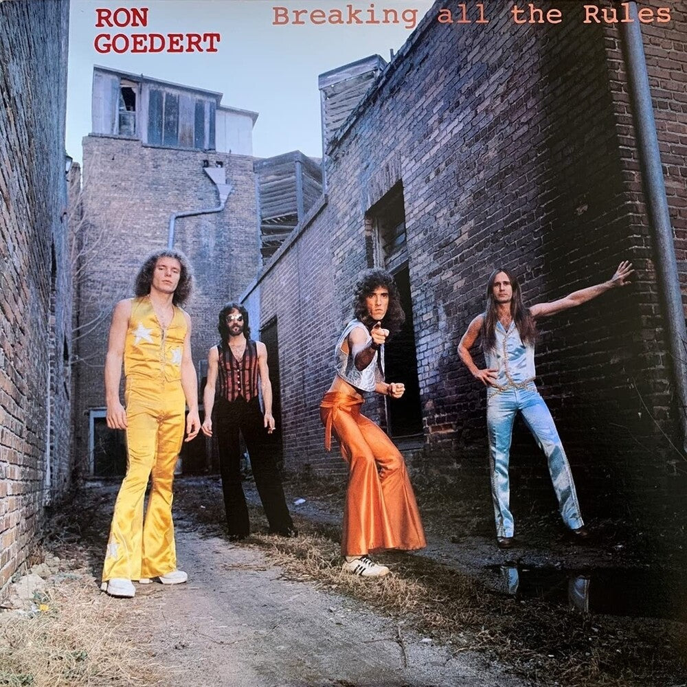 Ron Goedert - Breaking All The Rules (Uk) Music CD