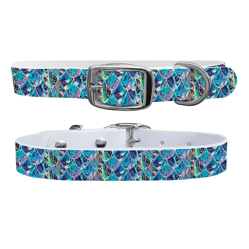 Mermaid Bubbles Dog Collar