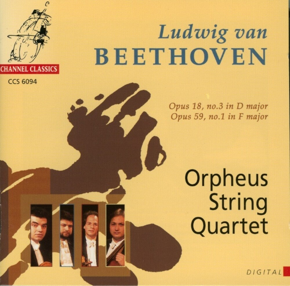 Orpheus String Quartet - Beethoven-String Quartets Opus 18 & 59 [CD]