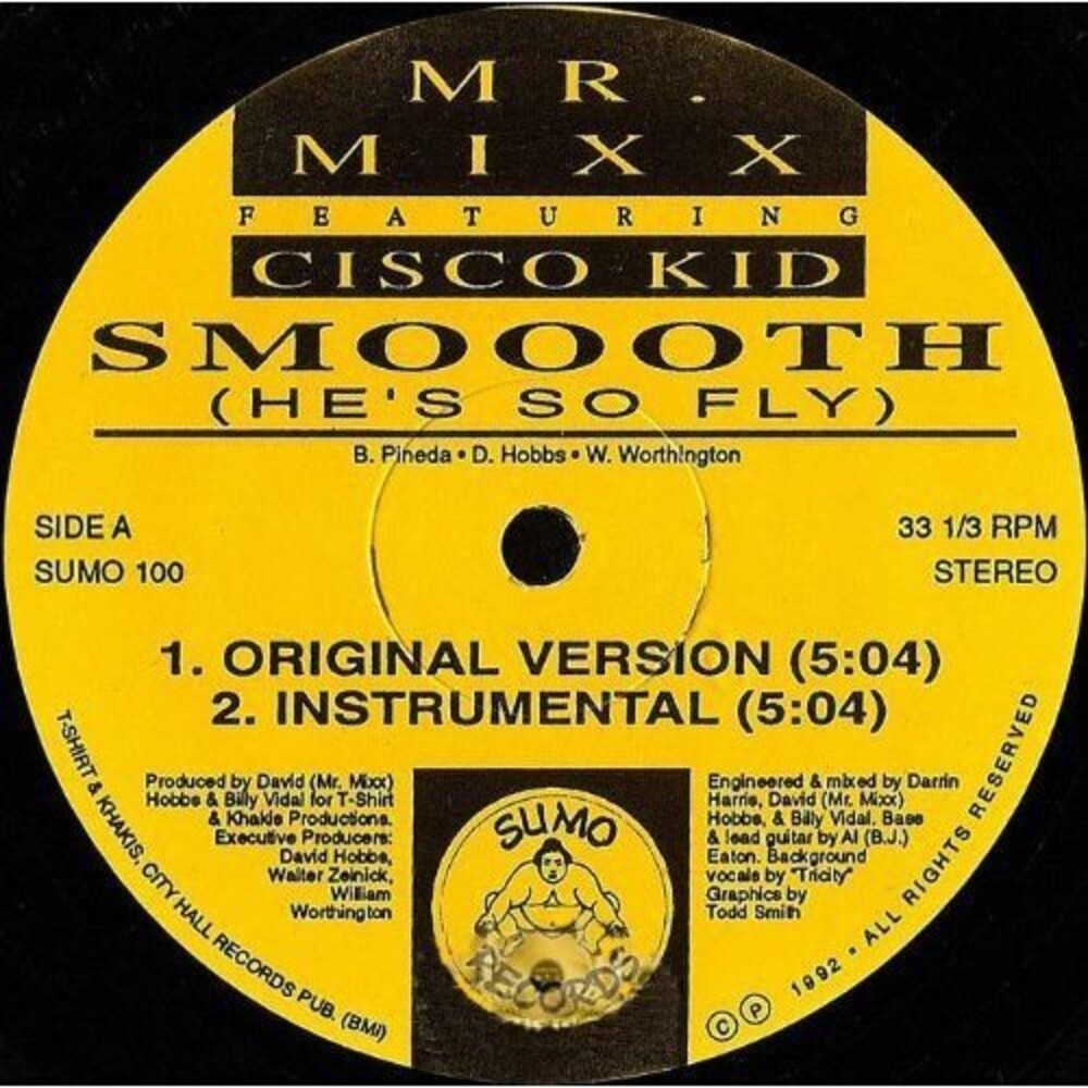 Mr Mixx Feat Cisco Kid - Smoooth (Hes So Fly) [12" Vinyl]