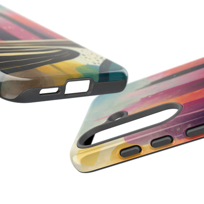 City Skyline Vibrant Tough Phone Case