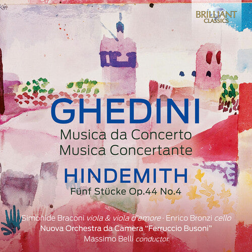 Ghedini / Braconi / Bronzi - Musica Da Concerto - Music CD