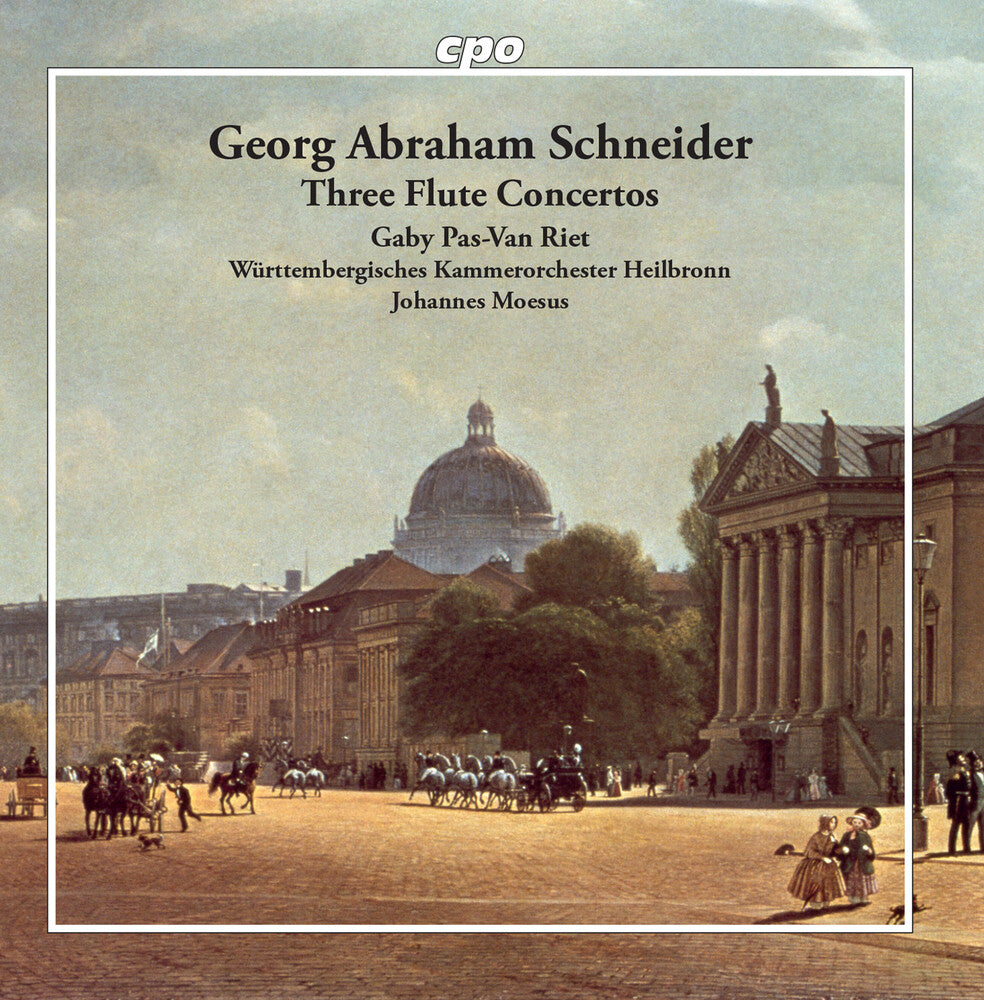 Schneider / Riet - Three Flute Concertos [CD]