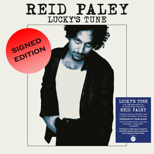Reid Paley - Lucky's Tune (Blk) (Gate) (Ofgv) (Auto) (Uk) [LP] Vinyl Record