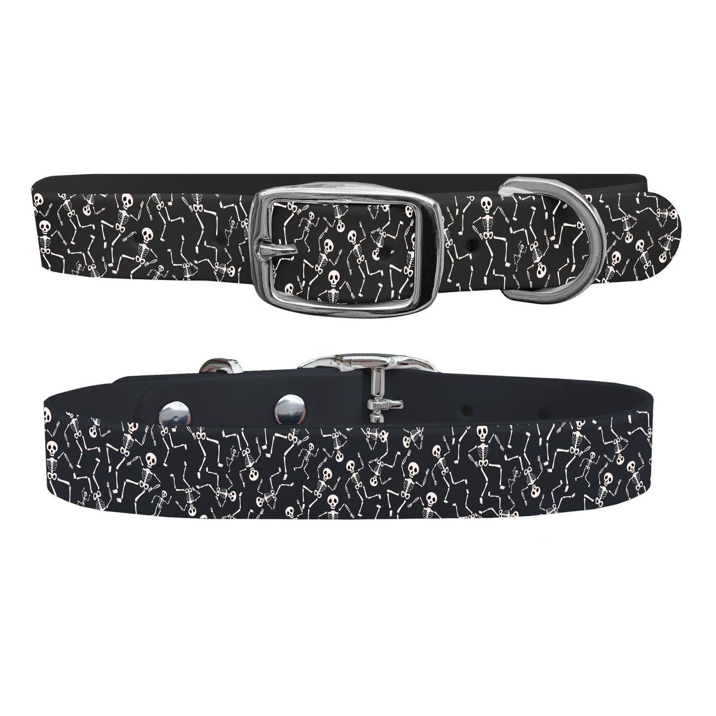 Dancing Skeletons Dog Collar