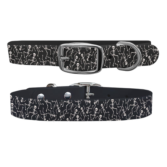 Dancing Skeletons Dog Collar