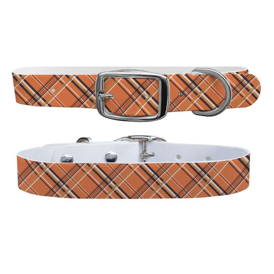 Fall Plaid Dog Collar