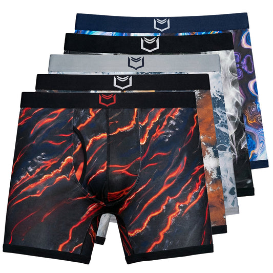4.0 Bamboo Elements 5" Boxer Brief - Zen Pouch™ Duo (5 Pack)