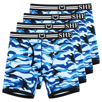4.0 Polyester 5" Boxer Brief 5" - Zen Pouch™ Duo (4 Pack)