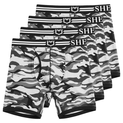 4.0 Polyester 5" Boxer Brief 5" - Zen Pouch™ Duo (4 Pack)