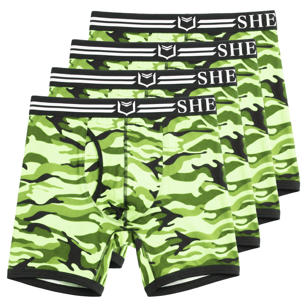 4.0 Polyester 5" Boxer Brief 5" - Zen Pouch™ Duo (4 Pack)