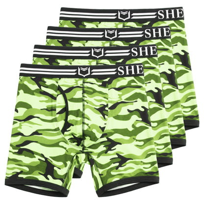 4.0 Polyester 5" Boxer Brief 5" - Zen Pouch™ Duo (4 Pack)