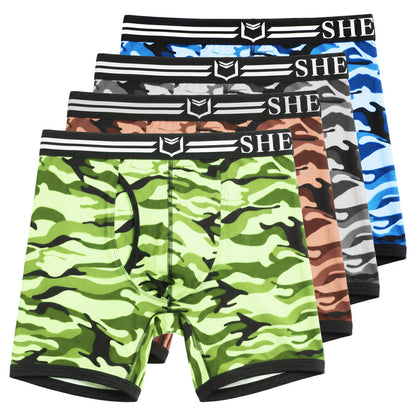 4.0 Polyester 5" Boxer Brief 5" - Zen Pouch™ Duo (4 Pack)