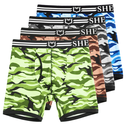 4.0 Polyester 5" Boxer Brief 5" - Zen Pouch™ Duo (4 Pack)
